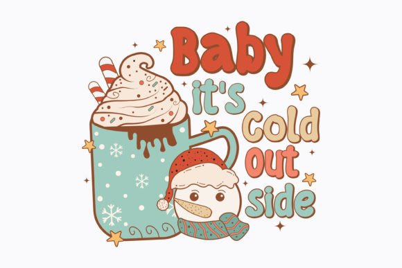 Christmas Baby It s Cold Retro Svg Review
