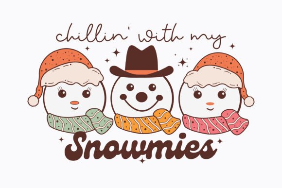 Christmas Chillin with My Snow Retro Svg Review