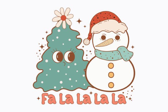 Christmas Fa La La La Retro Svg Review