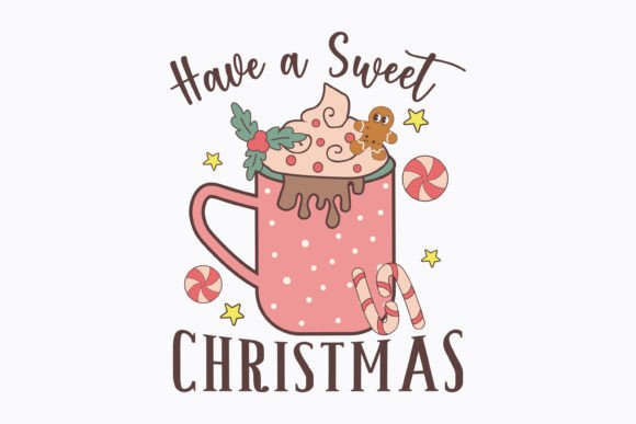 Christmas Have a Sweet Christm Retro Svg Review