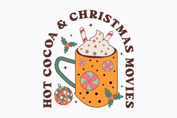 Christmas Hot Cocoa and Retro Svg Review for Embroidery Projects