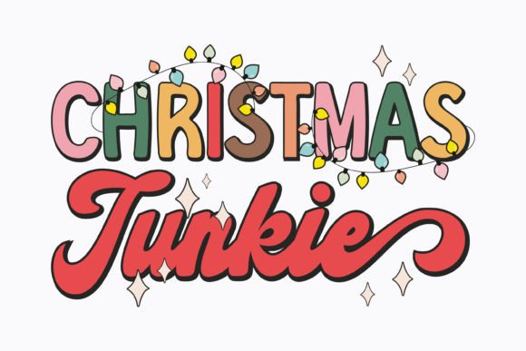 Christmas Junkie Retro Svg Review for Embroidery Projects