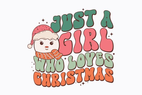 Christmas Just a Girl Who Loves Retro Embroidery Review