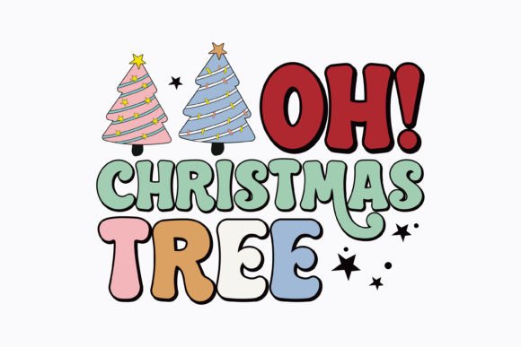Christmas Oh Christmas Tree Retro Svg Review