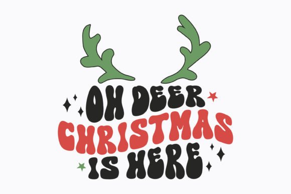 Christmas Oh Deer Retro SVG Design Review