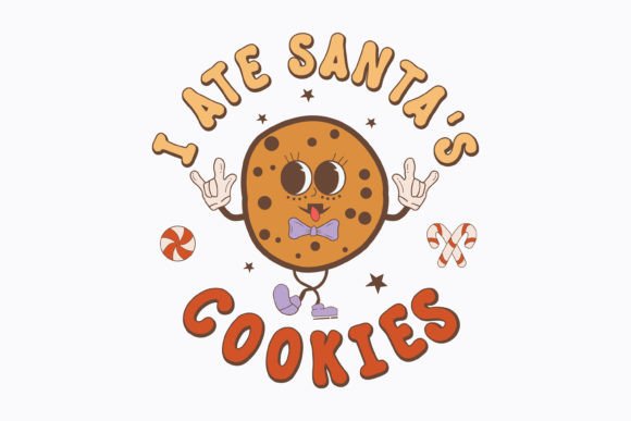 Christmas Retro Santa Cookies SVG Design Review