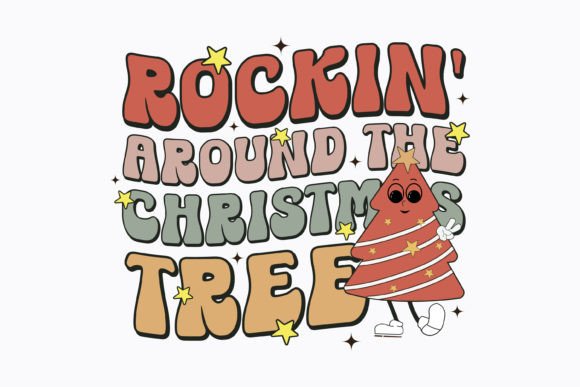 Christmas Rockin Around the Retro Svg: A Designer's Review