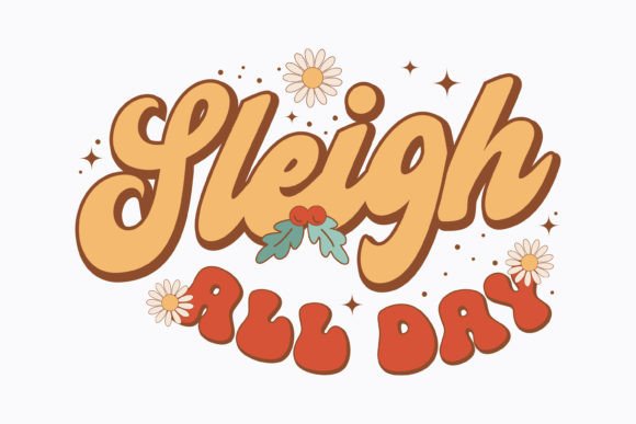 Christmas Sleigh All Day Retro Svg Review