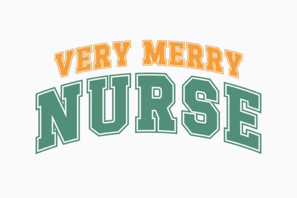 Christmas Very Merry Nurse Retro Svg Review