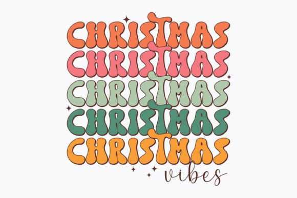 Christmas Vibes Retro Svg Review for Embroidery Projects