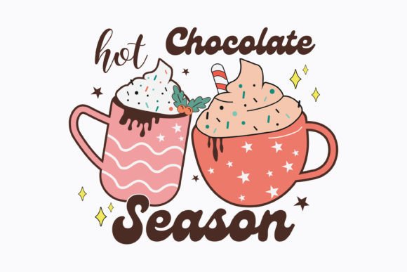 Hot Chocolate Season Christmas Retro Svg Review