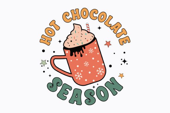 Hot Chocolate Season Retro Christmas Svg Review