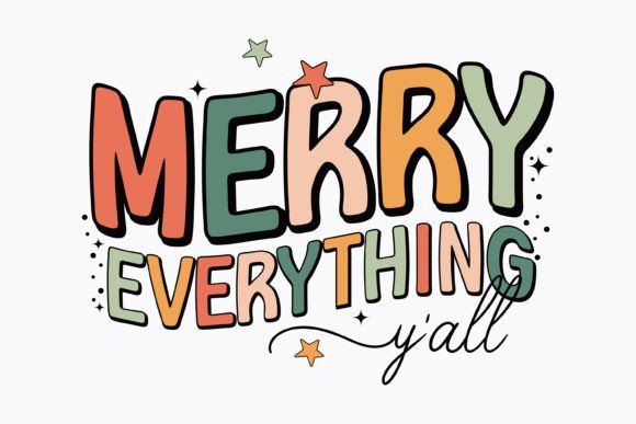 Merry Everything Y all Retro Christmas Review