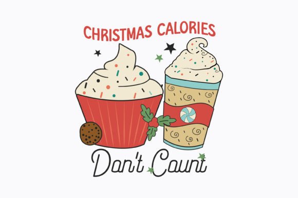 Retro Christmas Calories Svg Design Review