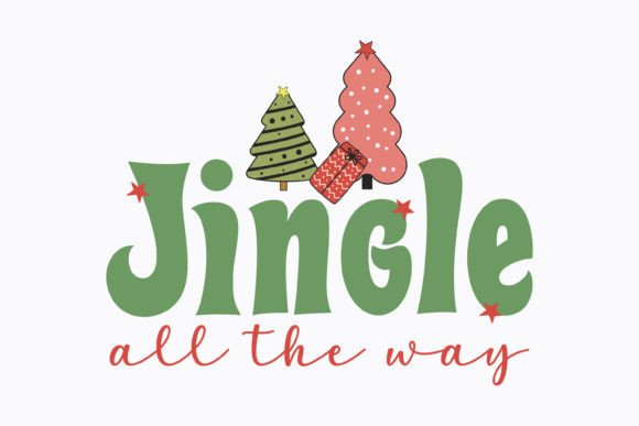 Retro Christmas Jingle All the Way Svg Review
