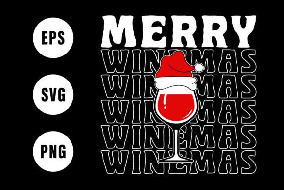 Wine Christmas T-shirt Design Review